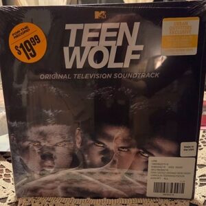 ♡ new teen wolf mtv soundtrack alpha red beta yellow black marble vinyl ♡
